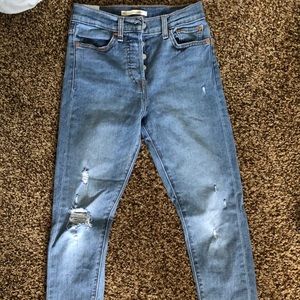 LEVIS Wedgie Skinny Jeans Size 25